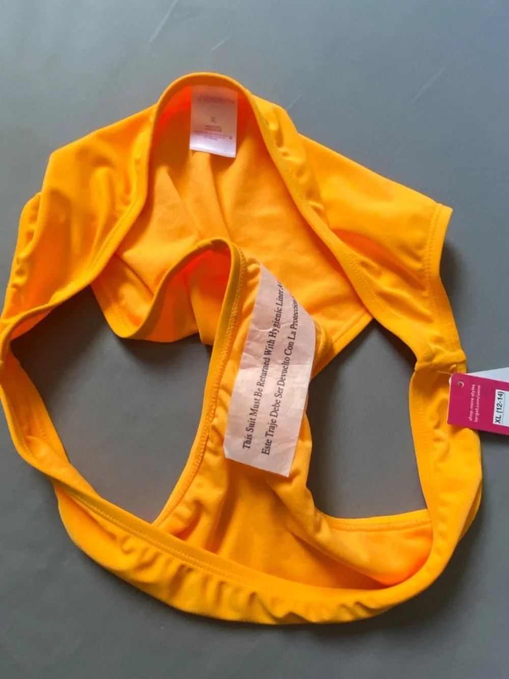 XHILARATION Neon Orange XL Bikini Bottom - Picture 6 of 8